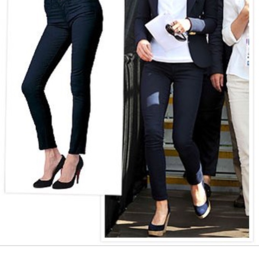J Brand jeans charcoal colored.